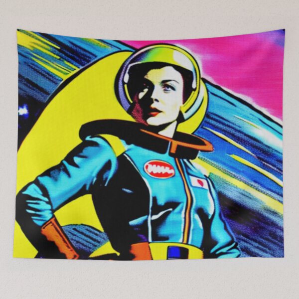 Item preview, Comics Spacegirl | retro aesthetic  designed and sold by spinolator.