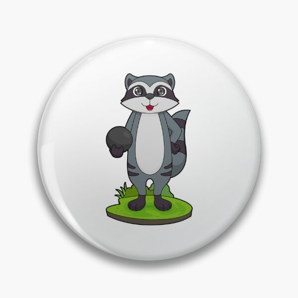 Item preview, Raccoon Bowling Bowling ball designed and sold by Snabdesign84.