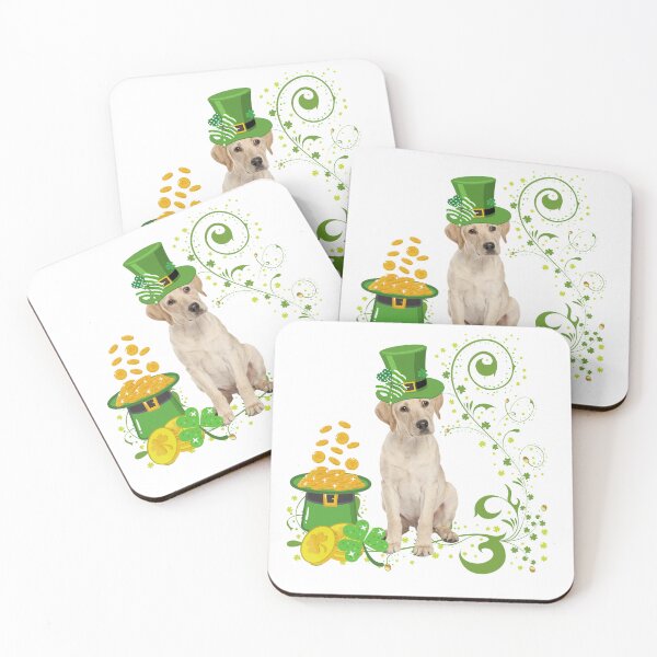 Item preview, St Patricks Golden Labrador. St Patricks Dog. designed and sold by Doggymadness.