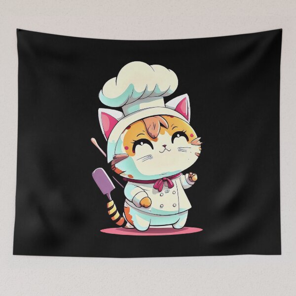 Item preview, Cat Cooking Food designed and sold by NTGUILTY.