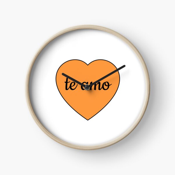 Item preview, Te amo - I love you in Spanish -  Valentines Day Heart corazon   designed and sold by Inspirationmotivation.