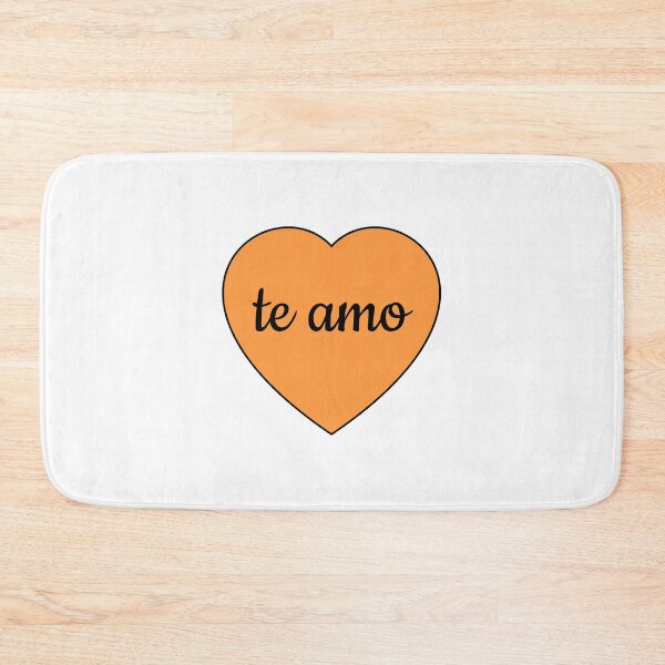 Item preview, Te amo - I love you in Spanish -  Valentines Day Heart corazon   designed and sold by Inspirationmotivation.