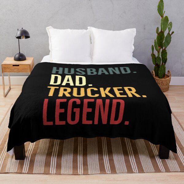 Item preview, Husband dad Trucker legend designed and sold by whatIsTheCase.
