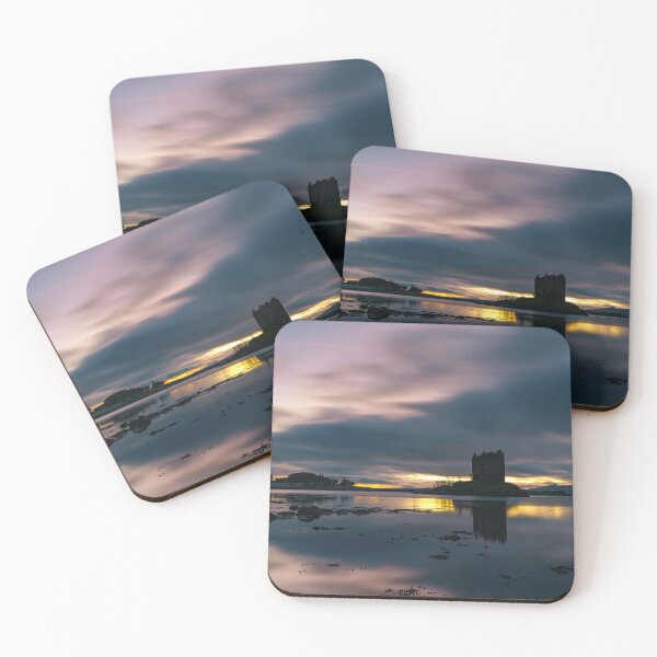 Item preview, Sunset, Castle Stalker and Mull designed and sold by ScotLandscapes.