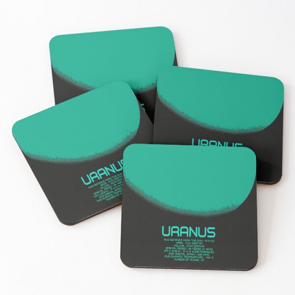 Item preview, URANUS - The Solar System (poster serie - 8/9) designed and sold by ThePropagandist.