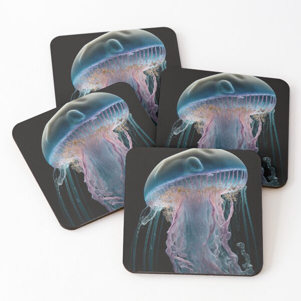 Item preview, Jellyfish Wonder: A captivating display of oceanic art designed and sold by AstralArtisan.