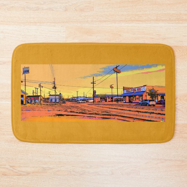 Item preview, Small Town Street at Sunset designed and sold by seprinious.