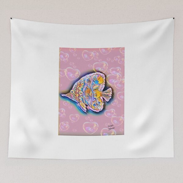Item preview, Rainbow Butterfly Fish designed and sold by TonyaZArtist.
