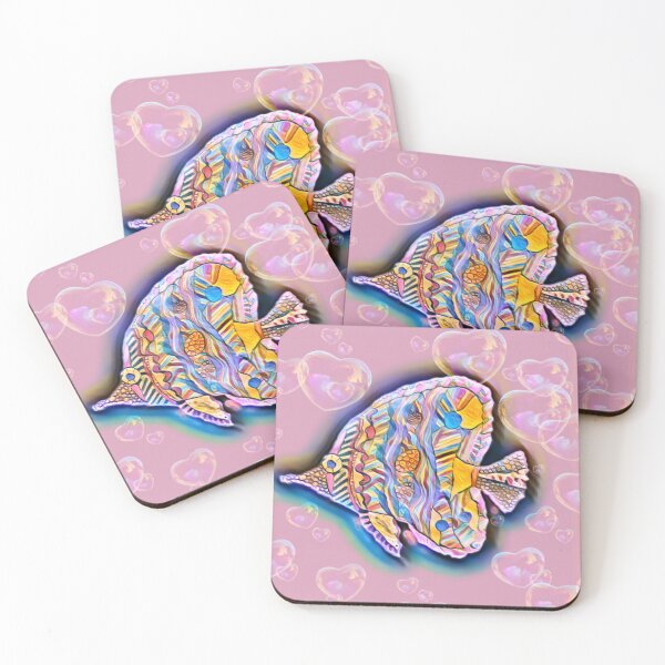 Item preview, Rainbow Butterfly Fish designed and sold by TonyaZArtist.