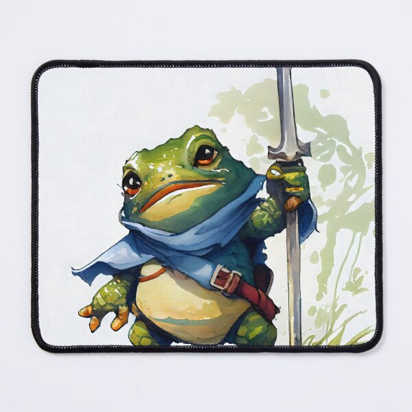 Item preview, Cute Watercolor Frog Bullywug designed and sold by artsyindc.