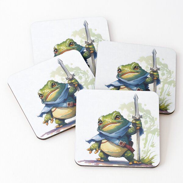 Item preview, Cute Watercolor Frog Bullywug designed and sold by artsyindc.