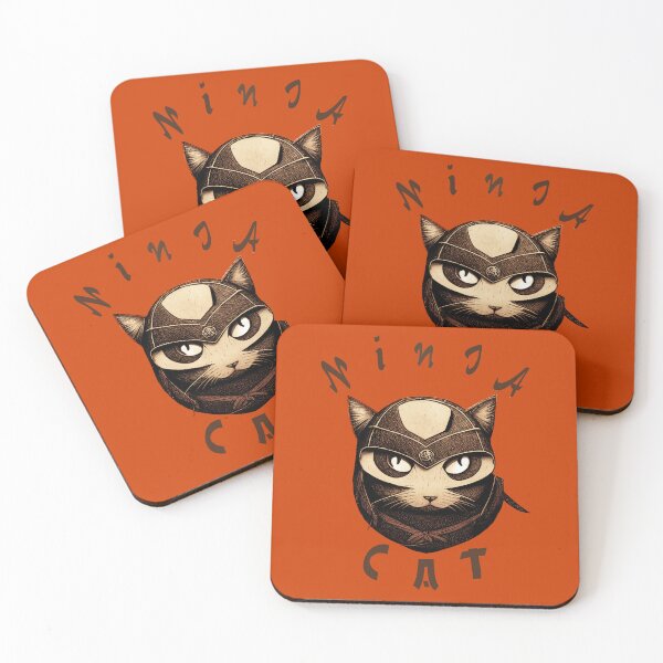 Item preview, Ninja cat designed and sold by Art4u-Shop.