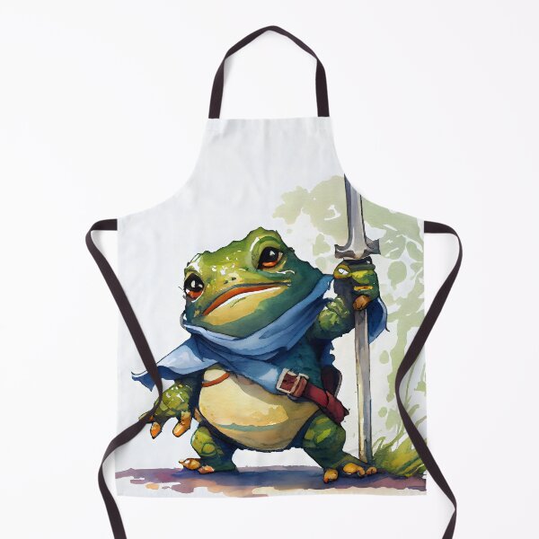 Item preview, Cute Watercolor Frog Bullywug designed and sold by artsyindc.