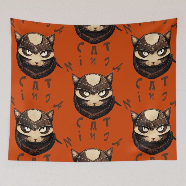 Item preview, Ninja cat designed and sold by Art4u-Shop.
