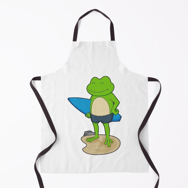 Item preview, Frog Surfing Surfboard Summer designed and sold by Snabdesign84.