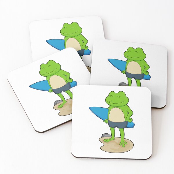 Item preview, Frog Surfer Surfboard designed and sold by Snabdesign84.