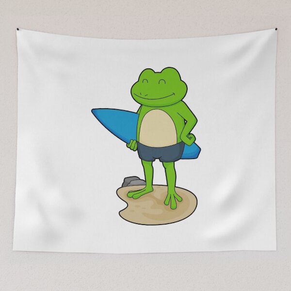 Item preview, Frog Surfer Surfboard designed and sold by Snabdesign84.