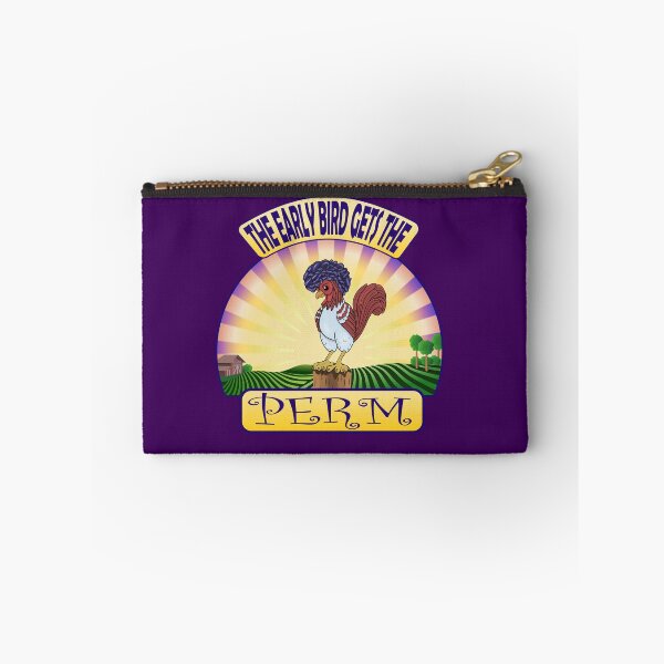 Item preview, Early bird gets the perm designed and sold by Caummon Thread.