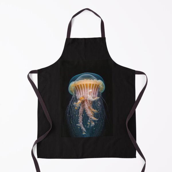 Item preview, Jellyfish Harmony: A serene display of oceanic art designed and sold by AstralArtisan.