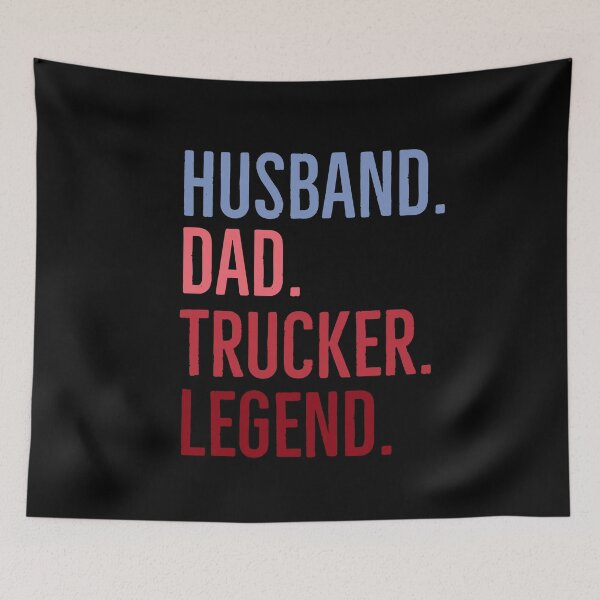 Item preview, Husband dad Trucker legend designed and sold by whatIsTheCase.