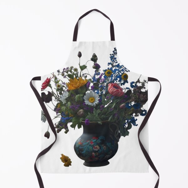 Item preview, wild flowers in vase designed and sold by fearless301.