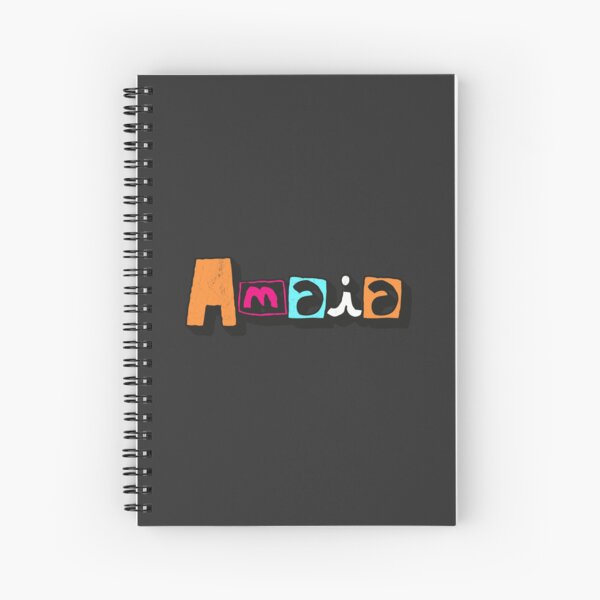 Vista previa del artículo con la obra «Nombre de cumpleaños de texto personalizado de AMAIA», diseñado y vendido por Danylo Mikhnievych.