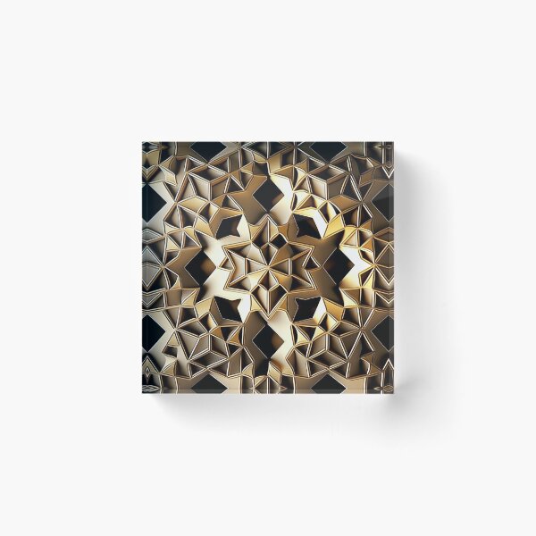 Item preview, Tessellating Metallic Gold Design designed and sold by DougalWear.