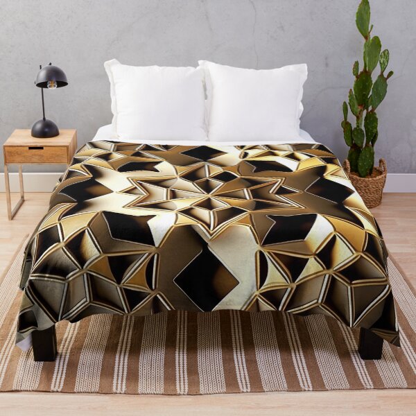 Item preview, Tessellating Metallic Gold Design designed and sold by DougalWear.