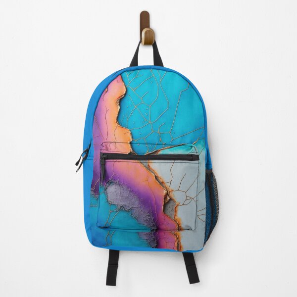 Item preview, Apricot Blue Map - Abstract Alcohol Ink Resin Art designed and sold by inkvestor.