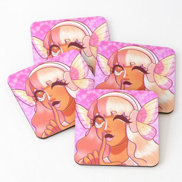 Item preview, - rosy maple moth - designed and sold by r0tteng0ts.