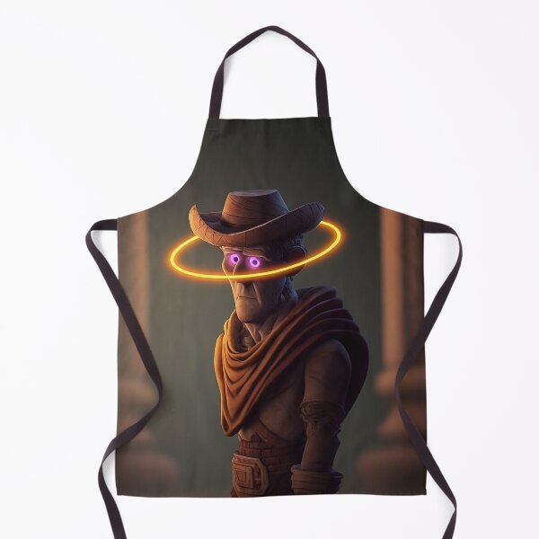 Artikelvorschau, Cowboy-Superschurke mit lila Augen entworfen und verkauft von BIBIHOX.