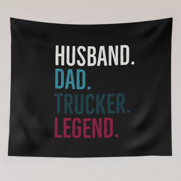 Item preview, Husband dad Trucker legend designed and sold by whatIsTheCase.