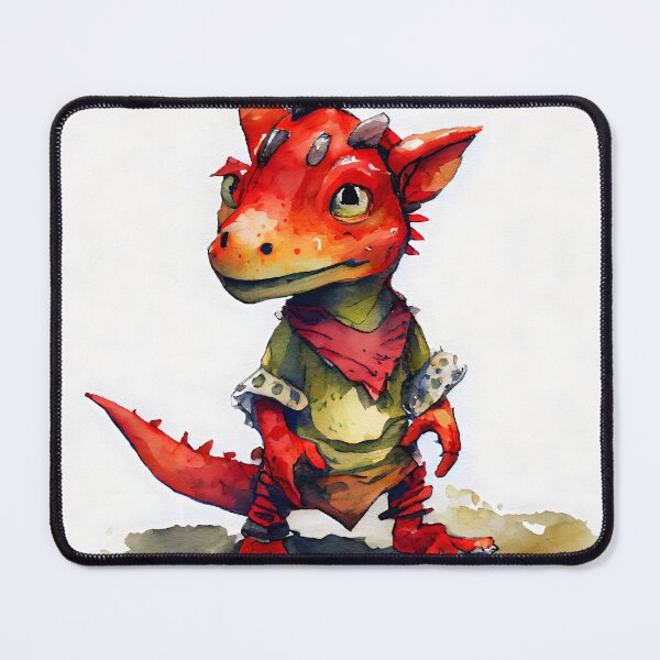 Item preview, Cute Watercolor Kobold designed and sold by artsyindc.