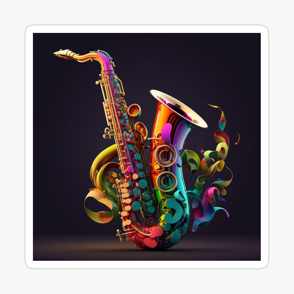 Music | Saxophone | Art Print