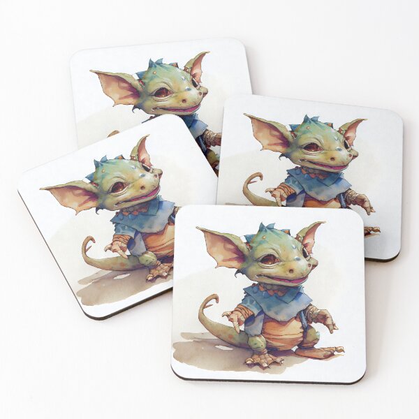 Item preview,  Cute Watercolor Kobold designed and sold by artsyindc.