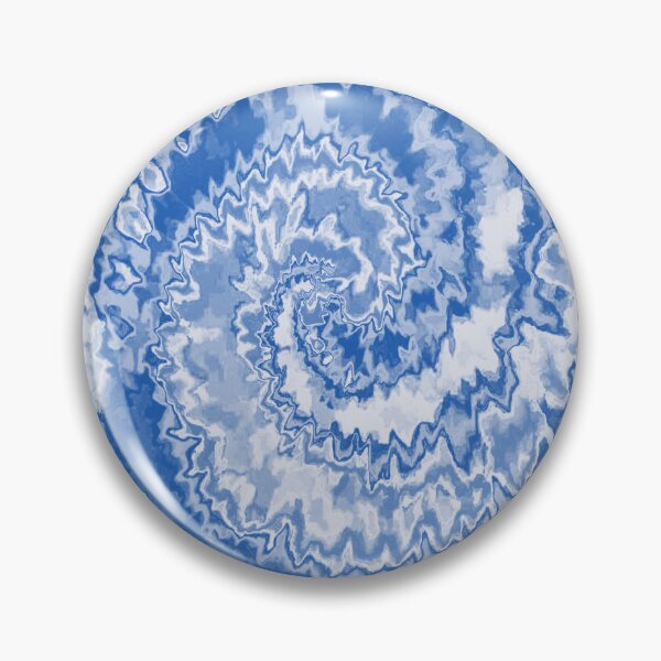 Item preview, Colorful Swirl in Blue, Grey & White Pattern 25 designed and sold by Manal-Patterns.