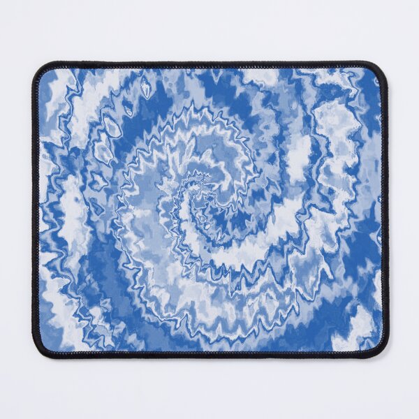 Item preview, Colorful Swirl in Blue, Grey & White Pattern 25 designed and sold by Manal-Patterns.