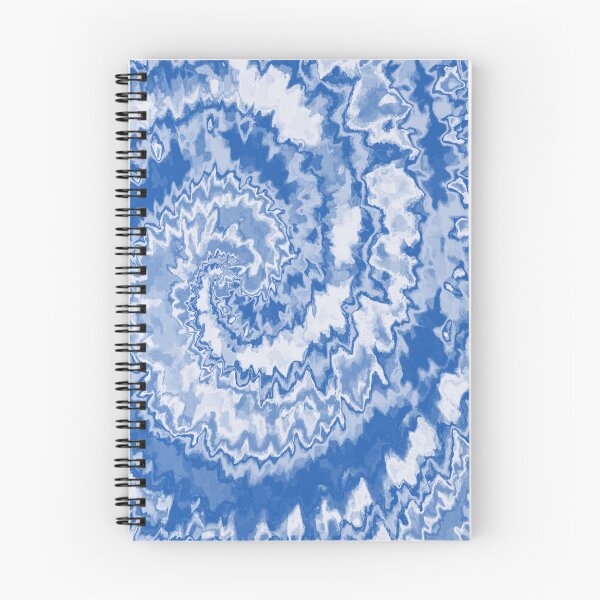 Item preview, Colorful Swirl in Blue, Grey & White Pattern 25 designed and sold by Manal-Patterns.