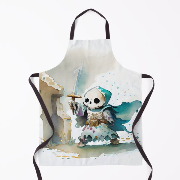 Item preview, Cute Watercolor Lich designed and sold by artsyindc.