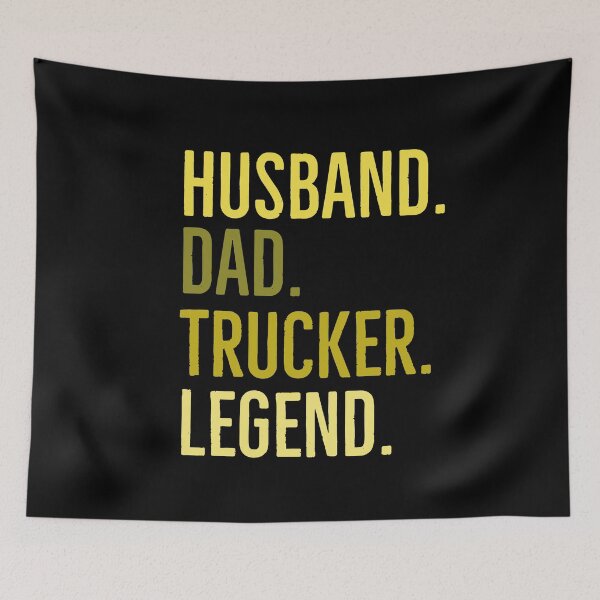Item preview, Husband dad Trucker legend designed and sold by whatIsTheCase.