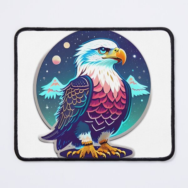 Item preview, Eagle in the Night Sky designed and sold by ECuteDesigns.