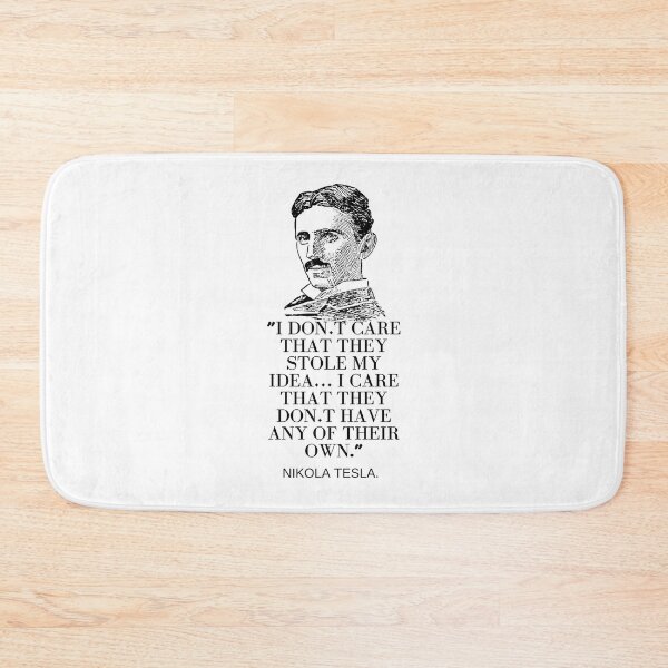 Item preview, Quote By Nikola Tesla designed and sold by bootleger.
