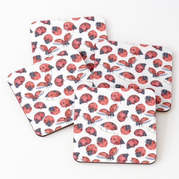 Item preview, Ladybug Seamless Pattern Design designed and sold by Vexel Studio.