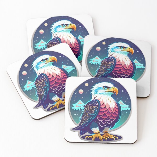 Item preview, Eagle in the Night Sky designed and sold by ECuteDesigns.
