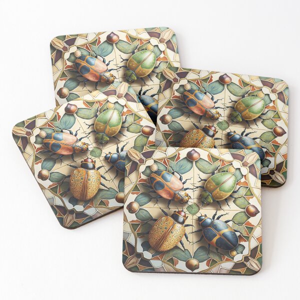 Item preview, Tessellating Scarab Tile Design designed and sold by DougalWear.
