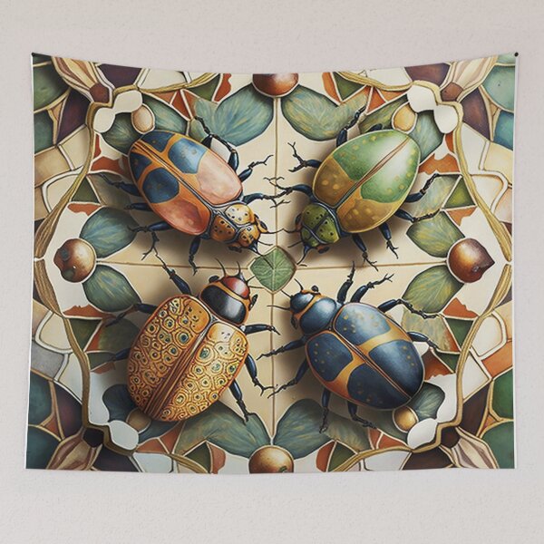 Item preview, Tessellating Scarab Tile Design designed and sold by DougalWear.