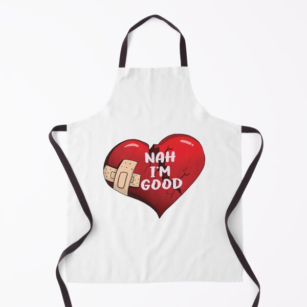 Item preview, Heart Nah I'm Good Anti Valentines Day designed and sold by Ambilart1.