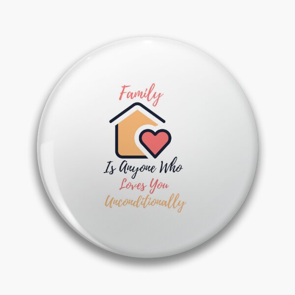 Item preview,  family is anyone who loves you unconditionally designed and sold by koki4you.