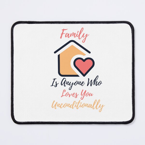 Item preview,  family is anyone who loves you unconditionally designed and sold by koki4you.