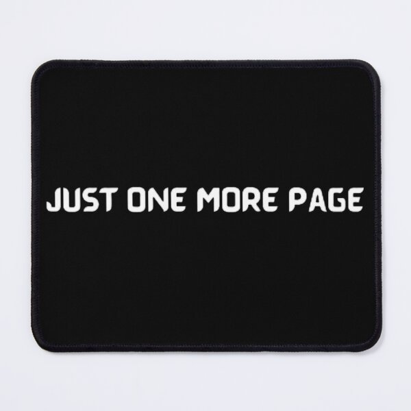 Item preview, JUST ONE MORE PAGE designed and sold by elisasoul.